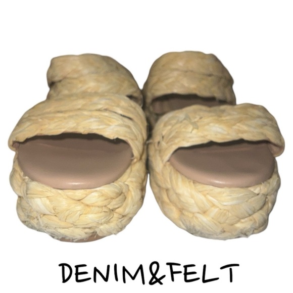 Steve Madden Cannes Platform Espadrille Slide/Sandal | Color: Beige | PRELOVED🤎 - Picture 4 of 10